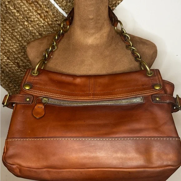 SOLD — Coach 65th Anniversary Legacy Leigh Satchel in Whiskey 11128 - Picture 2 of 9